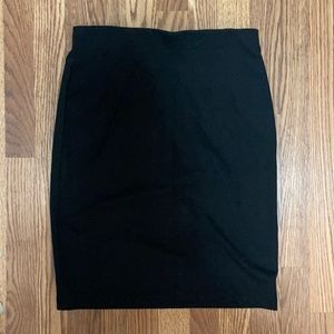 Premise Studio High Waisted Black Skirt